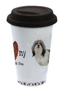 LittleGifts Ceramic Mug, Shih Tzu: Pet Supplies