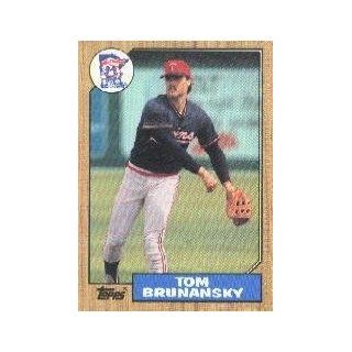 1987 Topps #776 Tom Brunansky: Sports Collectibles