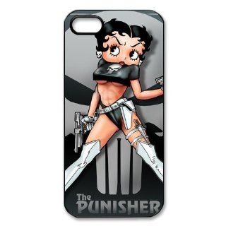Custom Betty Boop Cover Case for IPhone 5/5s WIP 777: Cell Phones & Accessories