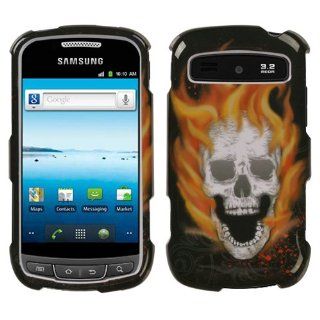 MYBAT SAMR720HPCIM759NP Compact and Durable Protective Cover for Samsung Admire/Vitality R720   1 Pack   Retail Packaging   Blaze Skull: Cell Phones & Accessories