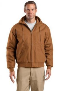 CornerStone Duck Cloth Hooded Work Jacket (J763H) Available in 3 Colors: Clothing