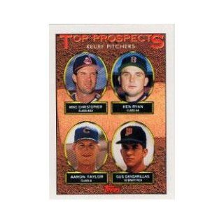 1993 Topps #786 Mike Christopher/Ken Ryan/Aaron Taylor/Gus Gandarillas RC: Sports Collectibles