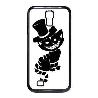 Custom Cheshire Cat Cover Case for Samsung Galaxy S4 I9500 S4 787 Cell Phones & Accessories