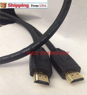 6ft Hdmi Cable ,High Quality , Gold Plated Connectors with Ethernet Support: Electronics