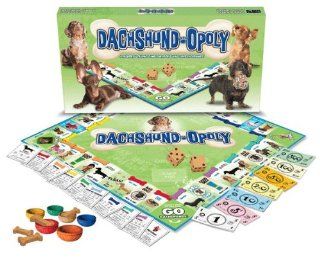 DACHSHUND OPOLY (Monopoly Style Board Game for Daschunds & their humans!): Pet Supplies