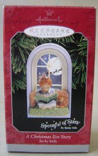 Hallmark Keepsake A Christmas Eve Story Spoonful of Stars by Becky Kelly Christmas Tree Ornament   Handcrafted   Great for hanging on wreaths or christmas trees : Everything Else