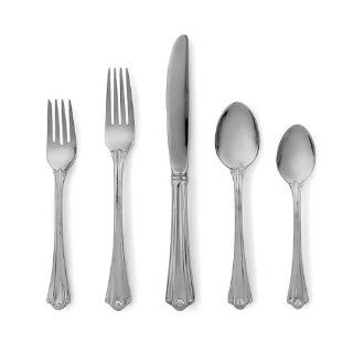 Gorham Lady Anne Stainless Flatware 5 Piece Place Setting: Kitchen & Dining
