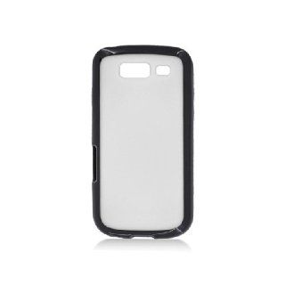 Samsung Galaxy S Blaze 4G T769 SGH T769 White Hard Back Black Gel Sides Cover Case: Cell Phones & Accessories