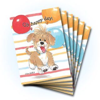 Suzy's Zoo Happy Birthday Greeting Card 6 pack 10223: Health & Personal Care