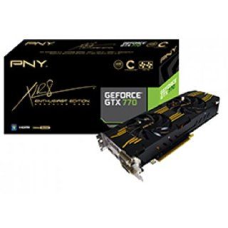 PNY NVIDIA GeForce GTX 770 OC 2GB GDDR5 2DVI/HDMI/DisplayPort PCI Express Video Card (VCGGTX7702XPB OC): Computers & Accessories