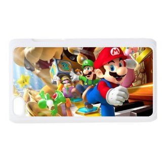 Fashion Case Custom Cartoons super Mario Hard Cover for Ipod Touch 4 Fashion Case 770 Cell Phones & Accessories