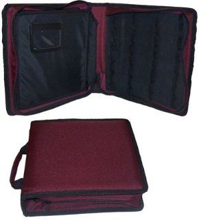Large Portfolio Essential Oil Case/Bag (64)   BURGANDY Health & Personal Care