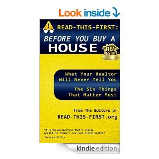READ THIS FIRST: Before You Buy a House eBook: Roy Swanson: Kindle Store