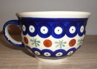 B&C Polish Pottery Tea Cup Gu775: Serving Bowls: Kitchen & Dining
