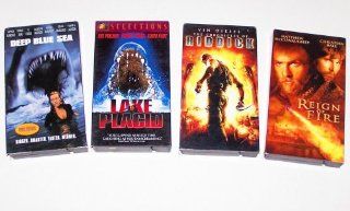 Thriller Collection #01: Deep Blue Sea; Lake Placid; Riddick; Reign of Fire (4pk): Vin Diesel (Riddick), LL Cool J, Bridget Fonda, Bill Pullman, Oliver Platt: Movies & TV