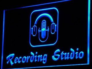 ADV PRO i801 b Recording Studio Microphone Bar Neon Light Sign  