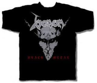 Venom   Black Metal T Shirt: Clothing