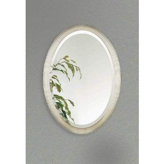 Framed Mirror Finish: Satin Nickel   Wall Mounted Mirrors