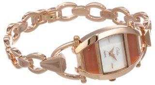 Odin Women's 805 3L Rose Gold Plated Stainless Steel Quartz Watch: Watches