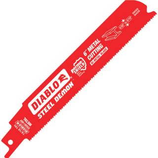 Diablo Steel Demon Metal Cutting Saw Blade   25 Pack, 6 Inch, 14/18 TPI, For
