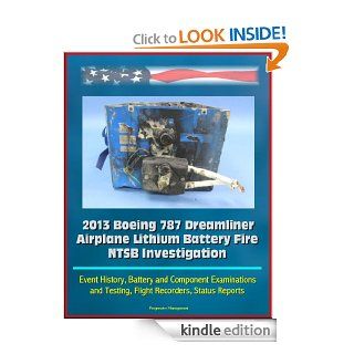 2013 Boeing 787 Dreamliner Airplane Lithium Battery Fire NTSB Investigation   Event History, Battery and Component Examinations and Testing, Flight Recorders, Status Reports eBook: U.S.  Government, National Transportation  Safety Board (NTSB): Kindle Stor