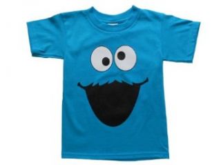 Sesame Street Cookie Monster Boys T Shirt (X Small, Turquoise) Fashion T Shirts Clothing