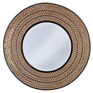 Glascow Bead Frame Mirror   Wall Mirrors