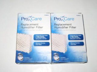 2 Pack Pro Care Replacement Humidifier Filter PCWF813 For Use With Cool Mist Humidifiers Fits Models: ProCare PCCM 832N & Relion RCM 832N, Robitussin, Duracraft, Sesame Street & Many More (See List)   Vicks Humidifier Filter