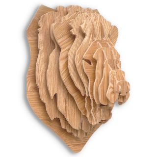 3D Faux Lion Head   Wall Sculptures and Panels
