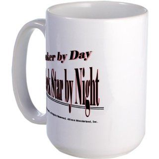 CafePress Banker by Day Large Mug Large Mug   Standard: Kitchen & Dining