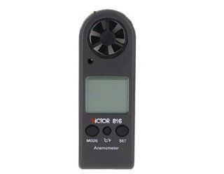 816 Mini Electronic Wind Speed Gauge Anemometer M: Electronics