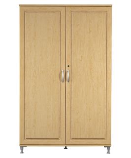 Ameriwood Storage Cabinet in Maple   Wardrobes
