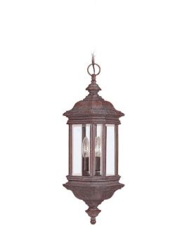 Sea Gull Hill Gate Outdoor Hanging Light   25H in. Textured Rust   Outdoor Hanging Lights