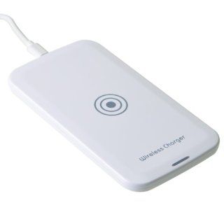 eTopTrade White Wireless Qi Power Charger Pad for Samsung Galaxy Note II S3 S4 Lumia 920 820 HTC DNA 8X Nexus 4: Cell Phones & Accessories