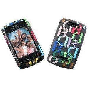 New OEM Verizon Blackberry Storm 9530 Dooney & Bourke Black/Multi Color Silicone Case: Cell Phones & Accessories