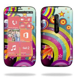MightySkins Protective Skin Decal Cover for Nokia Lumia 822 Cell Phone T Mobile Sticker Skins Happiness: Electronics