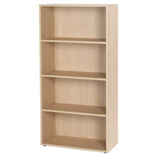 didit click furniture 4 Shelf Bookcase   Essential Oak Light   Bookcases