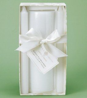 Anna Griffin Wedding Unity Candles 3 Piece Set   Beeswax Candles