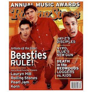 Rolling Stone Magazine, Issue 804, January 1999, Beastie Boys Cover j Books