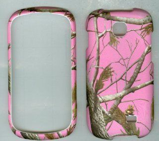 Samsung Sgh i827 Galaxy Appeal Skin Hard Case/cover/faceplate/snap On/housing/protector Camoflague Pink Real Tree: Cell Phones & Accessories