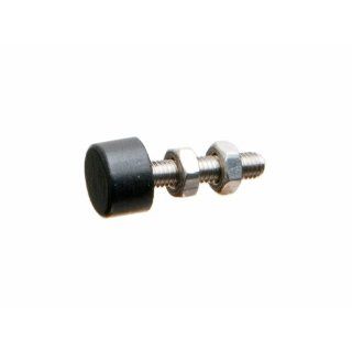JW Winco Series GN 807 NI Stainless Steel Clamping Toggle Screw Assembly with Push On Protective Cap, Metric Size, M6 x 1.0 Thread Size, 29mm Length: Hardware Screws: Industrial & Scientific