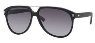 Dior Homme 807 Black Black Tie 133S Aviator Sunglasses: Dior Homme: Clothing