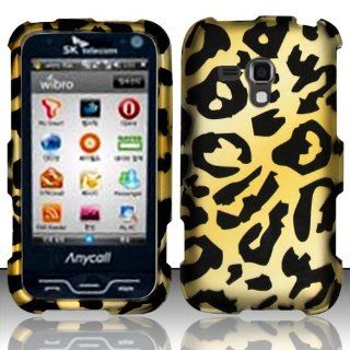 Yellow Cheetah Hard Cover Case for Samsung Galaxy Rush SPH M830 Cell Phones & Accessories
