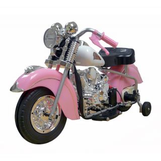 FeeNix Indian Motorcycle Battery Powered Riding Toy   Pink   Battery Powered Riding Toys