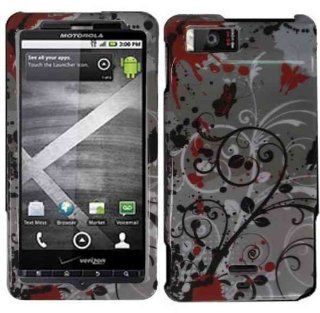 Red Fly Hard Case Cover for Motorola Milestone X MB809: Cell Phones & Accessories