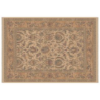 Dynamic Rugs Ancient Garden Collection Hearth Rug Creme   Hearth Rugs