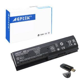 AGPtek 9 cell 6600mAh Laptop Battery Replacement for HP Pavilion DV4 5A04TX DV4 5A03TX DV4 5016TX 5000TX, M6 M6T M4 Series, Replacement for 671567 831 MO06 TPN W108 HSTNN LB3P MO09 TPN W109 HSTNN YB3N TPN P102 YB3N LB3N TPN W106 B3P TPN W107 With All in 1 