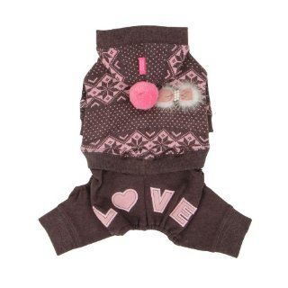 Pinkaholic New York Daydream Jumpsuit for Dogs, Small, Brown : Pet Clothes Pet Clothing Dog Fashion Trendy Dog Clothes Pet Supplies Dog Outfits Designer Dog Fashion Small Dog Clothes Dog Clothing Dog Collars Dog Harness Pet Harness Soft Harness Soft Dog Ha