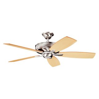 Kichler 339013BSS Monarch II 52 in. Indoor Ceiling Fan   Brushed Stainless Steel   Energy Star   Ceiling Fans