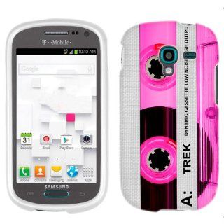 Samsung Galaxy Exhibit Retro Clear Cassette Tape Pink Phone Case Cover: Cell Phones & Accessories